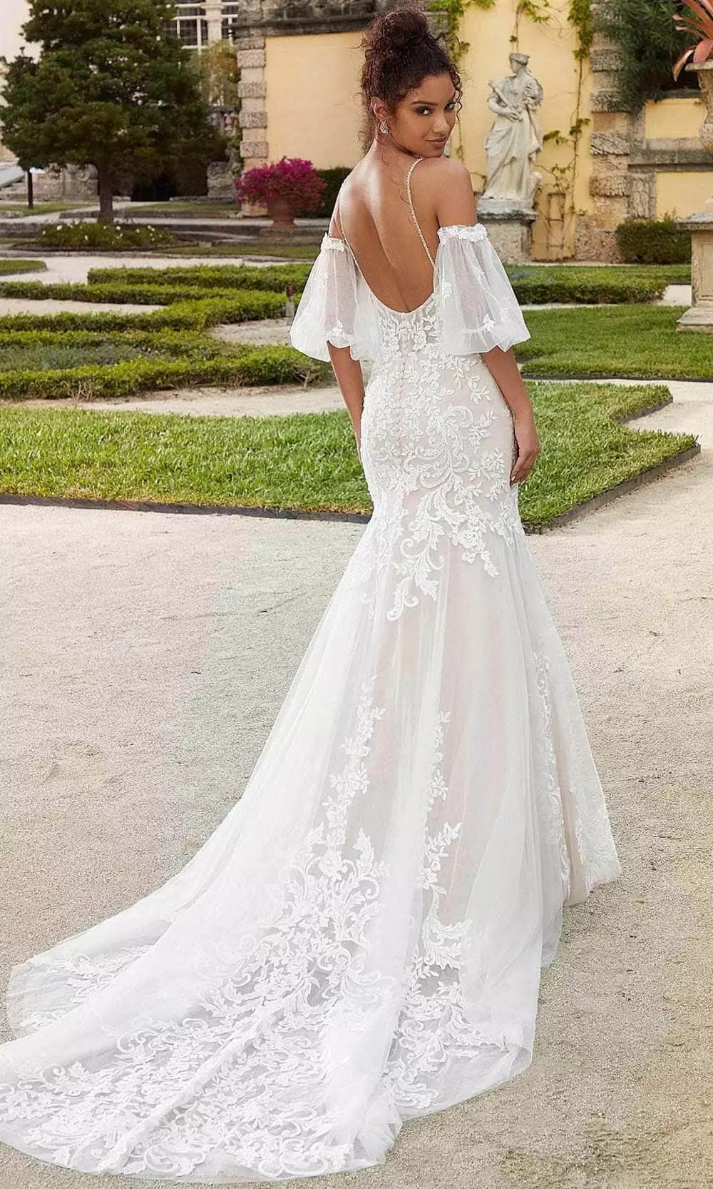 Mori Lee Bridal 2469 - Embroidered Sweetheart Trumpet Bridal Gown 4 Mori Lee Bridal 2469 - Embroidered Sweetheart Trumpet Bridal Gown - Image 2