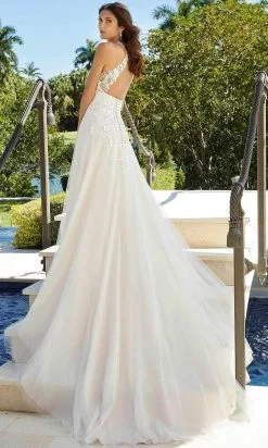Mori Lee Bridal 5979 - Chapel Train Bridal Gown -Wedding Dresses shop online mori lee bridal 5979 chapel train bridal gown wedding dresses 30805584511059