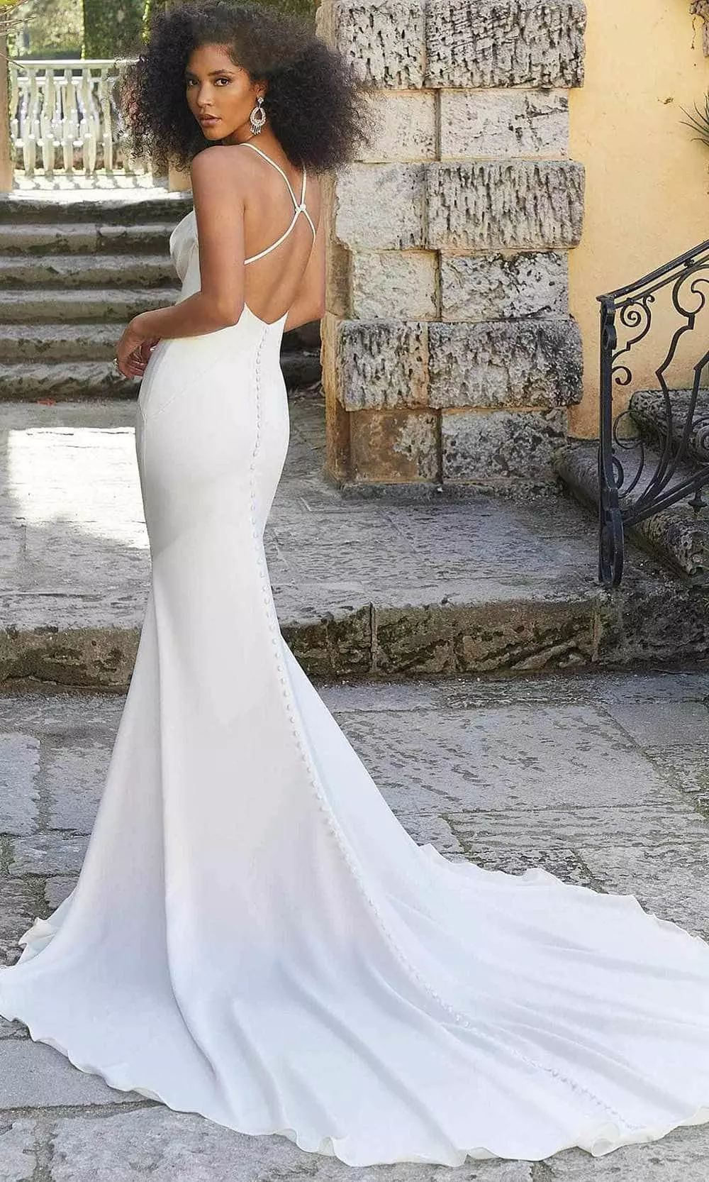 Mori Lee Bridal 6976 - Strappy Open Back Wedding Dress 4 Mori Lee Bridal 6976 - Strappy Open Back Wedding Dress - Image 2