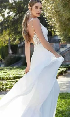 Mori Lee Bridal 6977 - Cutout Back Bridal Gown -Wedding Dresses shop online mori lee bridal 6977 cutout back bridal gown wedding dresses 30805667512403