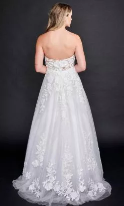 Nina Canacci 2361 - Embroidered Strapless Prom Gown -Wedding Dresses shop online nina canacci 2361 embroidered strapless prom gown special occasion dress 31846755106899