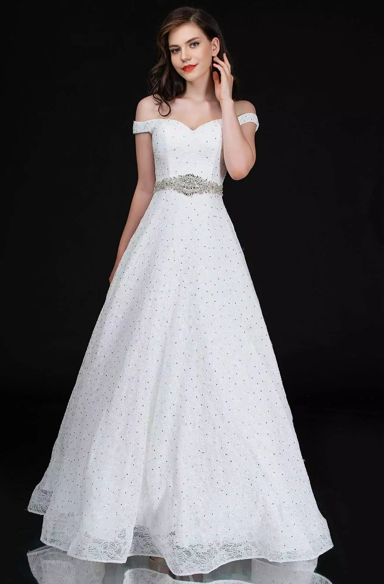 Nina Canacci - 5146 Off-Shoulder Sweetheart Long Dress 3 Nina Canacci - 5146 Off-Shoulder Sweetheart Long Dress