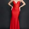 Nina Canacci - 6567 Lace Up Back Sheath Gown 2 Nina Canacci - 6567 Lace Up Back Sheath Gown -Wedding Dresses shop online nina canacci 6567 lace up back sheath gown special occasion dress 4 red 29355701960787