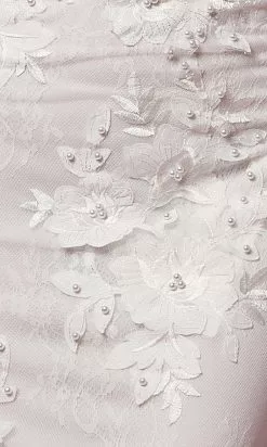 Nox Anabel Bridal F485W - Lace Overskirt Bridal Dress -Wedding Dresses shop online nox anabel bridal f485w lace overskirt bridal dress bridal dresses 29799560183891