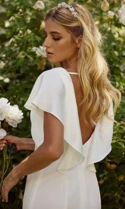 Nox Anabel Bridal JE912 - Flutter Sleeve Bridal Gown 17 Nox Anabel Bridal JE912 - Flutter Sleeve Bridal Gown -Wedding Dresses shop online nox anabel bridal je912 flutter sleeve bridal gown bridal dresses 29799576371283