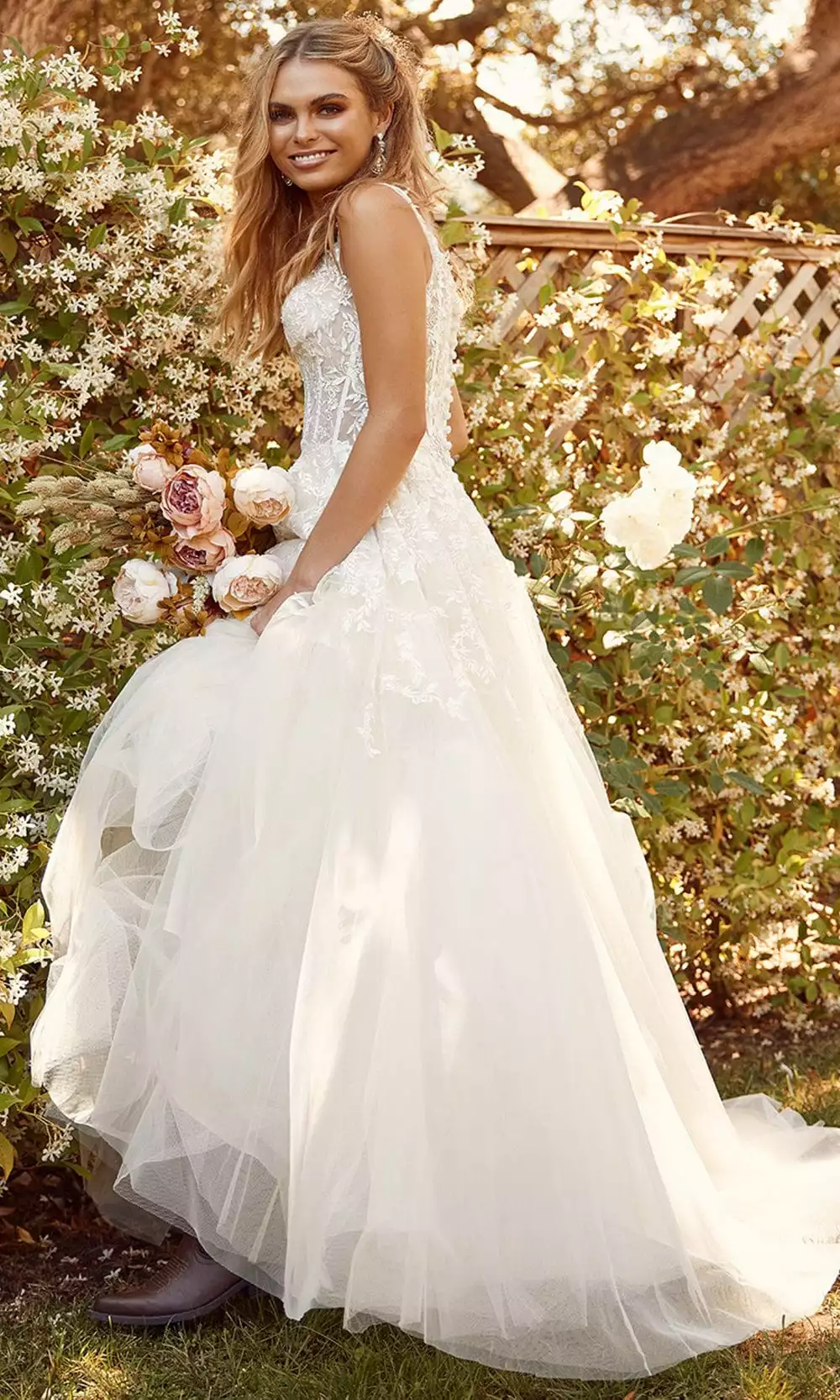 Nox Anabel Bridal JH925 - Off Shoulder Bridal Gown 7 Nox Anabel Bridal JH925 - Off Shoulder Bridal Gown - Image 5