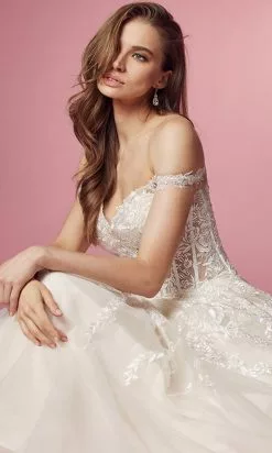 Nox Anabel Bridal JH925 - Off Shoulder Bridal Gown 16 Nox Anabel Bridal JH925 - Off Shoulder Bridal Gown -Wedding Dresses shop online nox anabel bridal jh925 off shoulder bridal gown bridal dresses 29799745749075