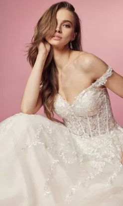 Nox Anabel Bridal JH925 - Off Shoulder Bridal Gown 17 Nox Anabel Bridal JH925 - Off Shoulder Bridal Gown -Wedding Dresses shop online nox anabel bridal jh925 off shoulder bridal gown bridal dresses 29799745814611