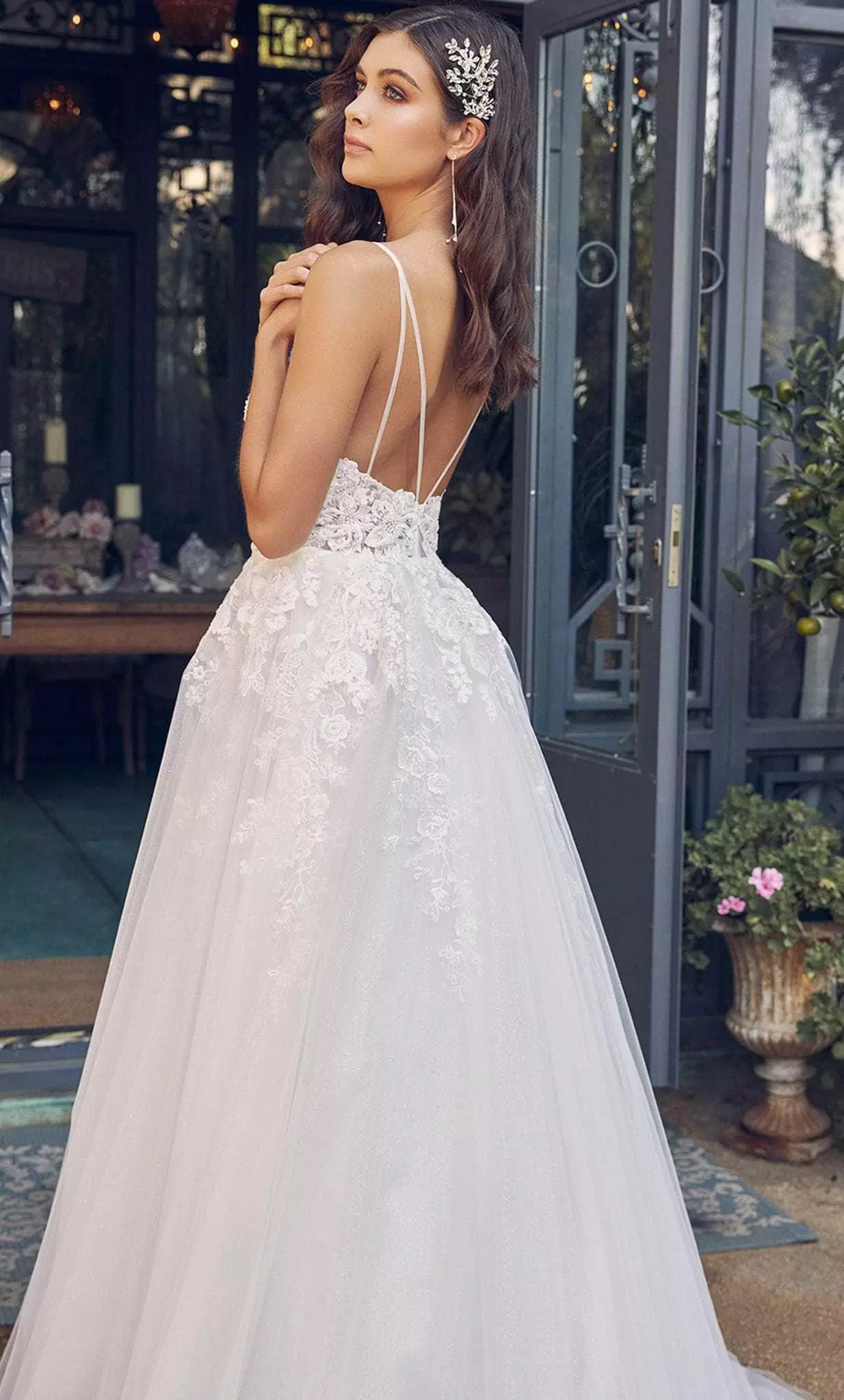 Nox Anabel JE933 - Embroidered Bridal Gown 7 Nox Anabel JE933 - Embroidered Bridal Gown - Image 5