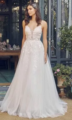 Nox Anabel JE933 - Embroidered Bridal Gown