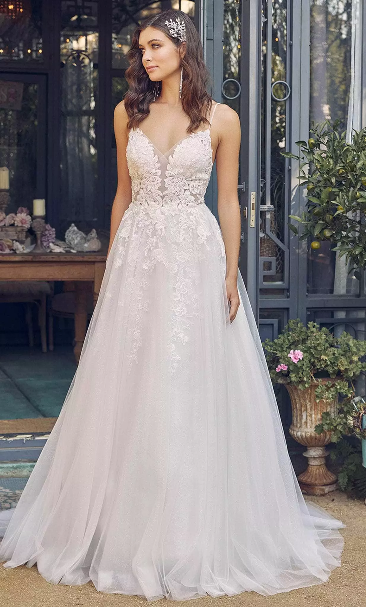 Nox Anabel JE933 - Embroidered Bridal Gown 3 Nox Anabel JE933 - Embroidered Bridal Gown