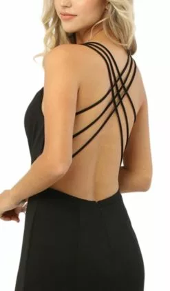 Nox Anabel - M133 Sexy Sleeveless Strappy Back Mermaid Gown 10 Nox Anabel - M133 Sexy Sleeveless Strappy Back Mermaid Gown -Wedding Dresses shop online nox anabel m133 sexy sleeveless strappy back mermaid gown special occasion dress 7474958925907