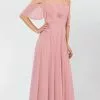 Poly USA 8552W - Off-shoulder Semi-sweetheart Long Gown 1 Poly USA 8552W - Off-shoulder Semi-sweetheart Long Gown -Wedding Dresses shop online poly usa 8552w off shoulder semi sweetheart long gown bridesmaid dresses xs mauve 29950609948755
