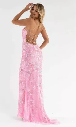 Primavera Couture - 3737 Sequin Scoop Neckline Long Gown 22 Primavera Couture - 3737 Sequin Scoop Neckline Long Gown -Wedding Dresses shop online primavera couture 3737 sequin scoop neckline long gown special occasion dress 29498345947219