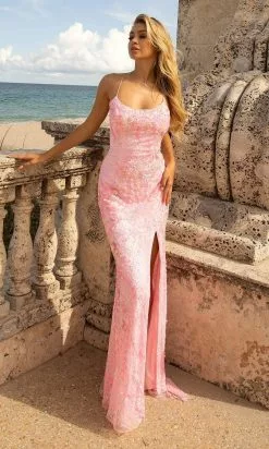 Primavera Couture - 3737 Sequin Scoop Neckline Long Gown 27 Primavera Couture - 3737 Sequin Scoop Neckline Long Gown -Wedding Dresses shop online primavera couture 3737 sequin scoop neckline long gown special occasion dress 29498346340435