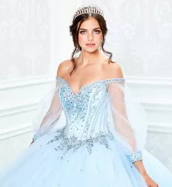 Princesa By Ariana Vara - PR11937 Beaded Off Shoulder Ballgown -Wedding Dresses shop online princesa by ariana vara pr11937 beaded off shoulder ballgown quinceanera dresses 14608423256147