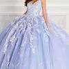 Princesa By Ariana Vara - PR22143 V Neck Basque Ball Gown -Wedding Dresses shop online princesa by ariana vara pr22143 v neck basque ball gown quinceanera dresses 00 lavender 28325202100307