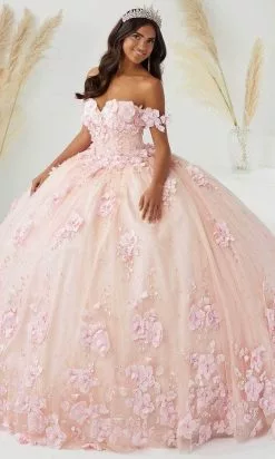 Quinceanera Collection 26024 - Floral Appliqued Quinceanera -Wedding Dresses shop online quinceanera collection 26024 floral appliqued quinceanera special occasion dress 30824040857683