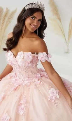 Quinceanera Collection 26024 - Floral Appliqued Quinceanera -Wedding Dresses shop online quinceanera collection 26024 floral appliqued quinceanera special occasion dress 30824041087059