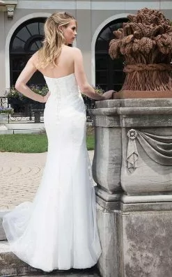 Rachel Allan Bridal - M638 Strapless Mermaid Gown With Overskirt -Wedding Dresses shop online rachel allan bridal m638 strapless mermaid gown with overskirt wedding dresses 5486840905785