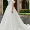 Rachel Allan Bridal RB5015 - Off Shoulder Corseted Bridal Gown -Wedding Dresses shop online rachel allan bridal rb5015 off shoulder corseted bridal gown bridal dresses 32221674176595