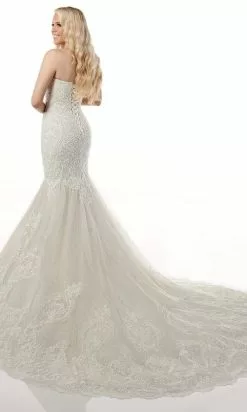 Rachel Allan - M781 Embroidered Lace Mermaid Wedding Gown With Cape 15 Rachel Allan - M781 Embroidered Lace Mermaid Wedding Gown With Cape -Wedding Dresses shop online rachel allan m781 embroidered lace mermaid wedding gown with cape wedding dresses 28789046739027