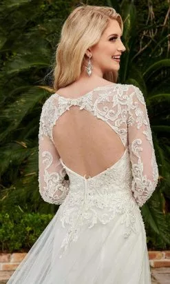 Rachel Allan - M786 Classic Tulle Embroidered Bridal Dress -Wedding Dresses shop online rachel allan m786 classic tulle embroidered bridal dress bridal dresses 28500047102035