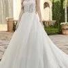 Rachel Allan - M794 Glittered Tulle A Line Wedding Gown