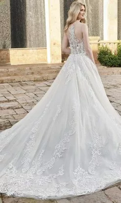 Rachel Allan - M794 Glittered Tulle A Line Wedding Gown 7 Rachel Allan - M794 Glittered Tulle A Line Wedding Gown -Wedding Dresses shop online rachel allan m794 glittered tulle a line wedding gown special occasion dress 28455411974227