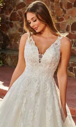 Rachel Allan Bridal Rachel Allan M817 - Applique A-Line Bridal Gown 8 Rachel Allan Bridal Rachel Allan M817 - Applique A-Line Bridal Gown -Wedding Dresses shop online rachel allan m817 applique a line bridal gown special occasion dress 30763612766291