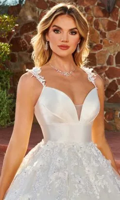 Rachel Allan Bridal Rachel Allan M820 - Mikado Bodice Bridal Gown -Wedding Dresses shop online rachel allan m820 mikado bodice bridal gown special occasion dress 30763644158035