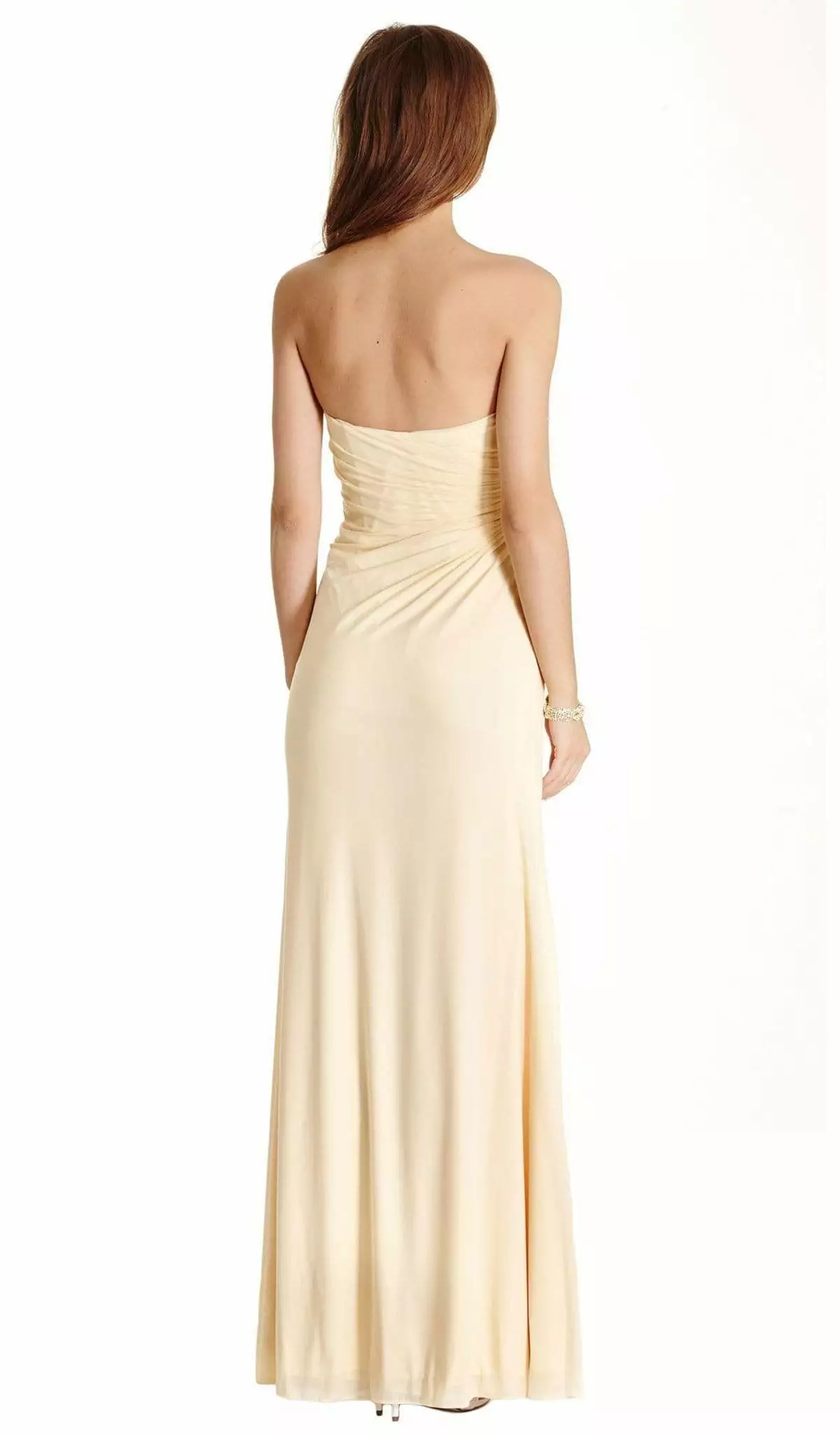 Aspeed Design - Ruched Sweetheart Evening Sheath Dress 4 Aspeed Design - Ruched Sweetheart Evening Sheath Dress - Image 2