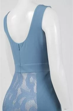 Sangria - DWHGC93 Sleeveless Lace Panel Gown 10 Sangria - DWHGC93 Sleeveless Lace Panel Gown -Wedding Dresses shop online sangria dwhgc93 sleeveless lace panel gown special occasion dress 5445662670905