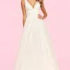 Sherri Hill - 54177 V Neck Glittered A-line Dress -Wedding Dresses shop online sherri hill 54177 v neck glittered a line dress special occasion dress 28189312090195