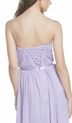 Aspeed Design - Strapless Ruched A-Line Evening Dress -Wedding Dresses shop online strapless ruched a line evening dress dress 5654631546937