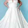Sydney's Closet Bridal - SC5279 Halter Satin Bridal Gown 1 Sydney's Closet Bridal - SC5279 Halter Satin Bridal Gown -Wedding Dresses shop online sydney s closet bridal sc5279 halter satin bridal gown bridal dresses 14 ivory 31283472924755