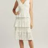 Tadashi Shoji - Citara Tulle Tiered Dress 1 Tadashi Shoji - Citara Tulle Tiered Dress -Wedding Dresses shop online tadashi shoji citara tulle tiered dress special occasion dress 00 ivory petal 29453863682131