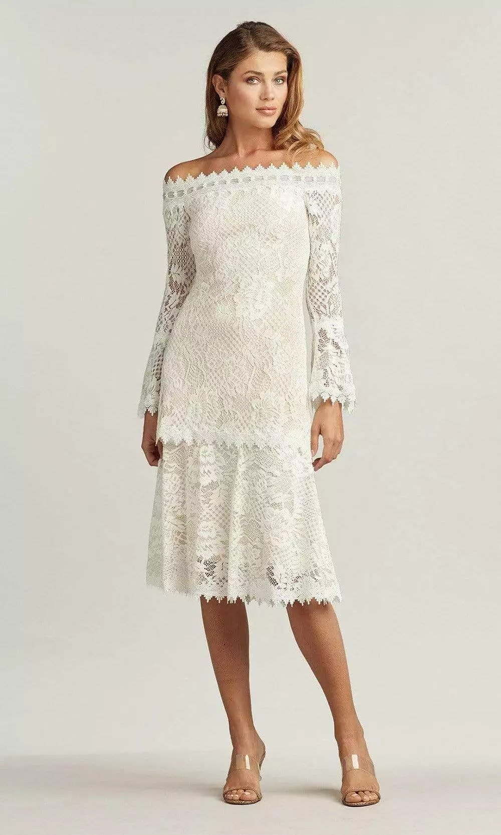 Tadashi Shoji - Corbin Bell Sleeve Dress 3 Tadashi Shoji - Corbin Bell Sleeve Dress