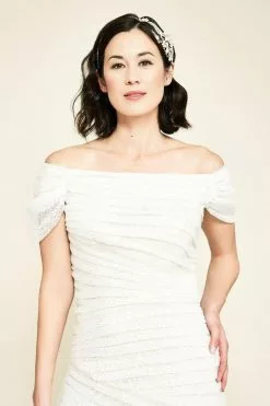 Tadashi Shoji - Off Shoulder Bridal Gown BGB19147LBR - 1 Pc Ivory/Petal In Size 10 Available 9 Tadashi Shoji - Off Shoulder Bridal Gown BGB19147LBR - 1 Pc Ivory/Petal In Size 10 Available -Wedding Dresses shop online tadashi shoji off shoulder bridal gown bgb19147lbr 1 pc ivory petal in size 10 available wedding dresses 10 ivory petal 32357190991955