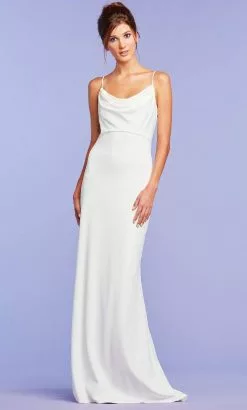 Tadashi Shoji - Tucker Draped Slip Gown