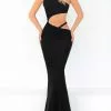 Tarik Ediz - 51004 Fitted Trumpet Evening Dress