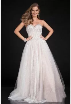 Terani Couture - 1611P1240A Crystal Studded Sweetheart Ball Gown 8 Terani Couture - 1611P1240A Crystal Studded Sweetheart Ball Gown -Wedding Dresses shop online terani couture 1611p1240a crystal studded sweetheart ball gown special occasion dress 0 lt pink pink 28949970714707