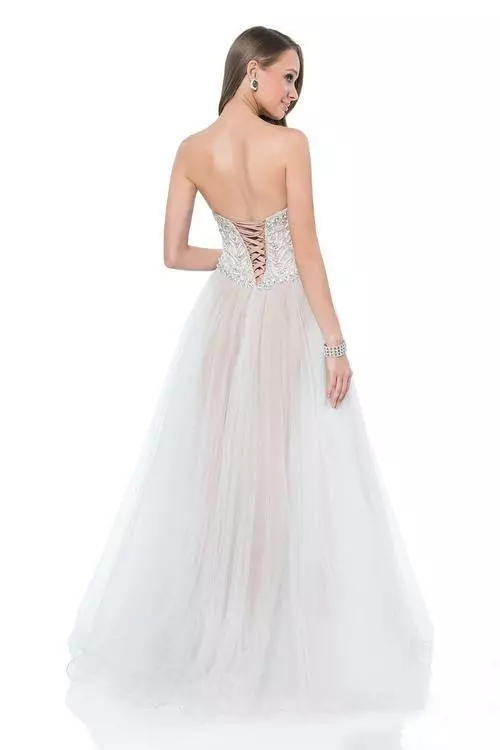 Terani Couture - 1611P1240A Crystal Studded Sweetheart Ball Gown 4 Terani Couture - 1611P1240A Crystal Studded Sweetheart Ball Gown - Image 2